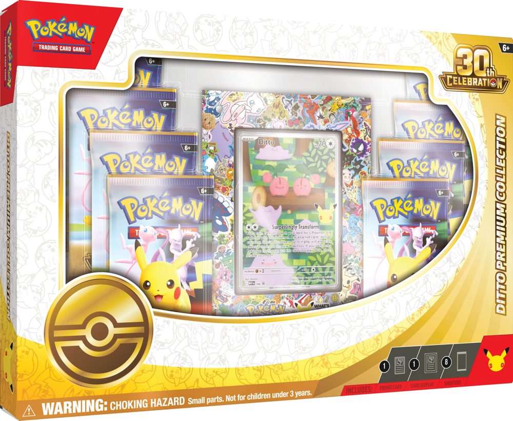Sealed Pokemon TCG: 30th Celebration Ultra-Premium Collection — Day packaging